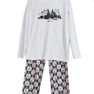 Vera Bradley Women’s Merry Mischief Ornaments Pajama Gift Set Sz L (12-14) NWT